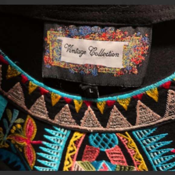 (NWOT) Vintage Collection (India) Women’s Embroidered Top - Picture 5 of 5
